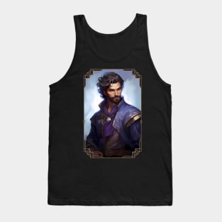 Gale, the Legendary Wizard of Waterdeep. Baldur's Gate 3 inspired funart Tank Top